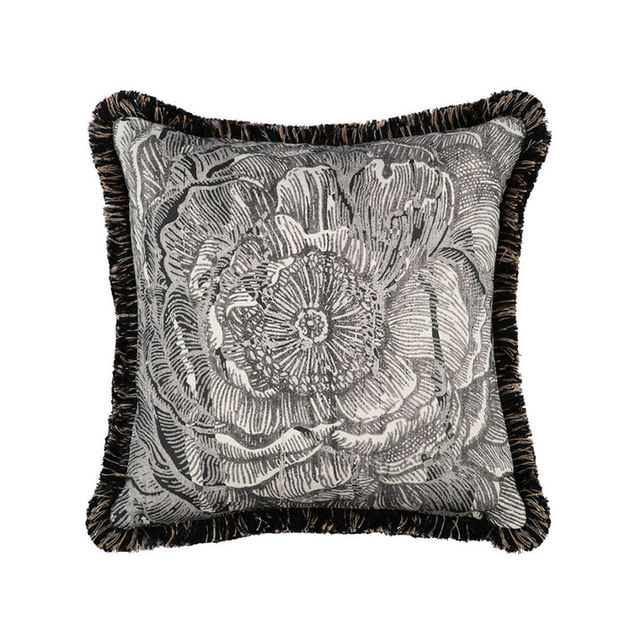 Painted Tudor Linen Cushion by Timorous Beasties