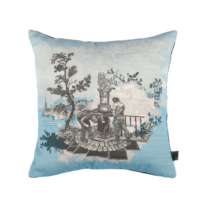 Edinburgh Toile Linen Cushion by Timorous Beasties