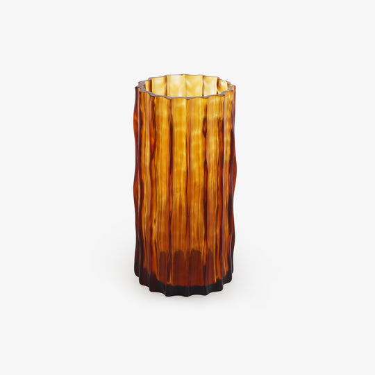 Ribbed Set of 2 Vases by Ligne Roset
