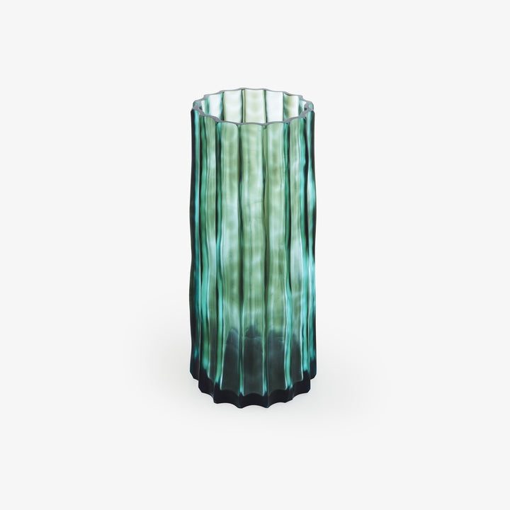 Ribbed Set of 2 Vases by Ligne Roset