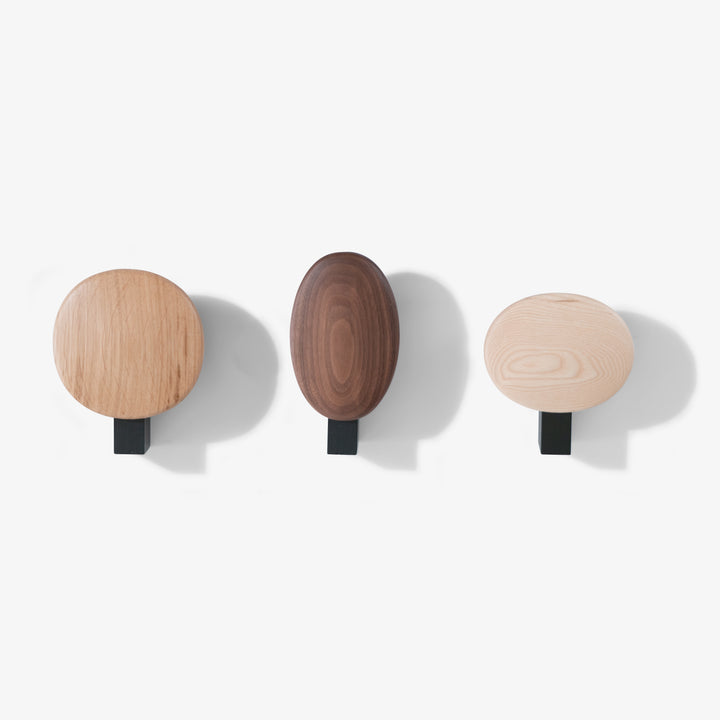 Aubier Set of 3 Wall Hooks by Ligne Roset