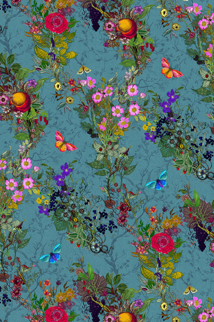 Bloomsbury Garden Outdoor Performance Fabric by Timorous Beasties