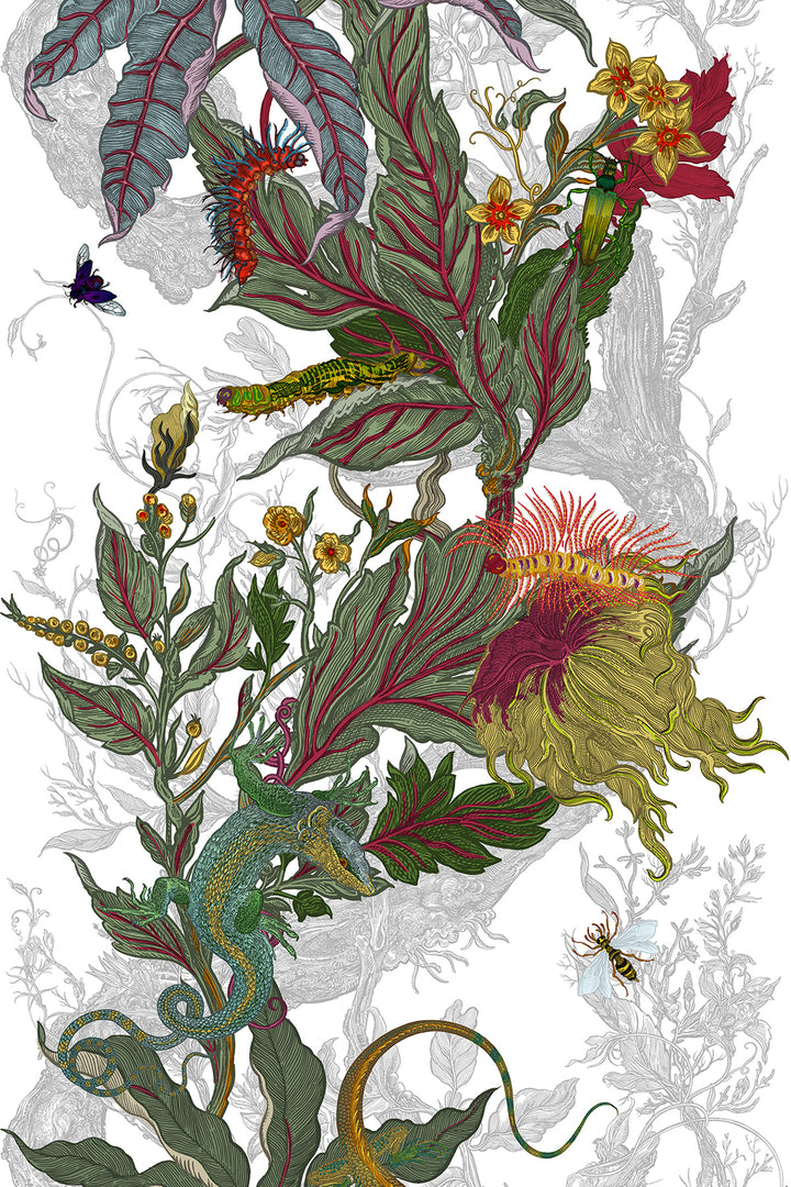 Indie Jungle Outdoor Performance Fabric by Timorous Beasties
