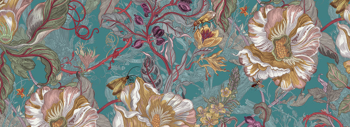 Glasgow Toile Linen Fabric by Timorous Beasties