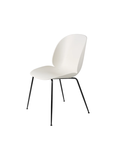Beetle Dining Chair, Un-Upholstered, Conic Base by Gubi
