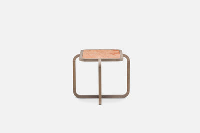 Alpha Coffee/Side Tables With Stone Top by De La Espada