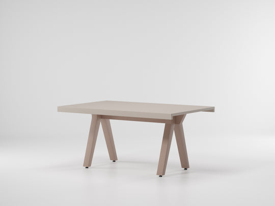 Maia Dining Table 6 Guests 160 Aluminium Legs by Kettal