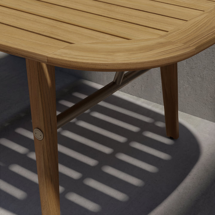 Eolias Folding dining table Lipari 290 x 110 by Kettal