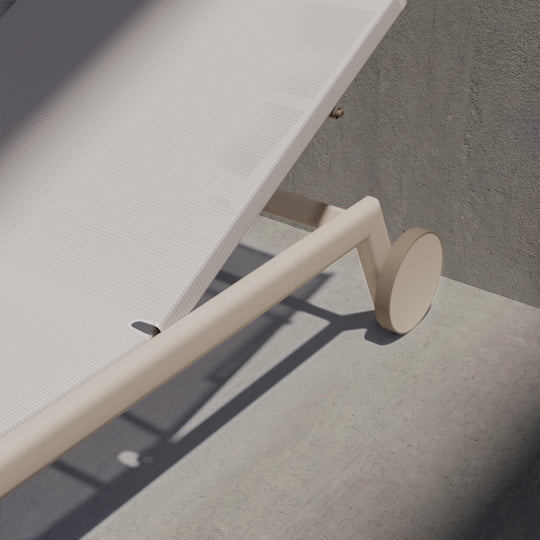 Molo Deckchair with Wheels by Kettal