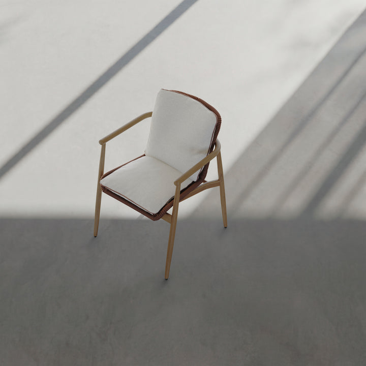 Tilos Stackable Dining Armchair by Kettal
