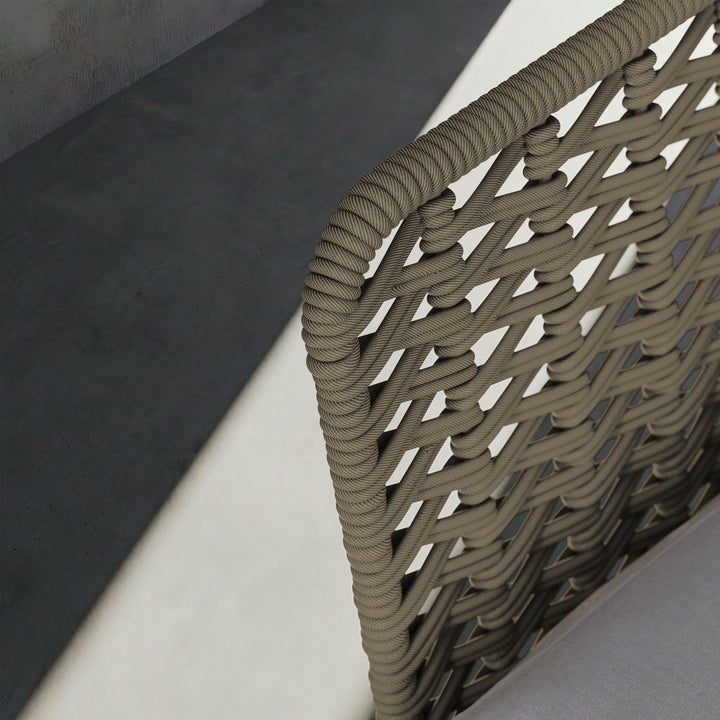 Tilos Sofa 340 without Side Cushions by Kettal