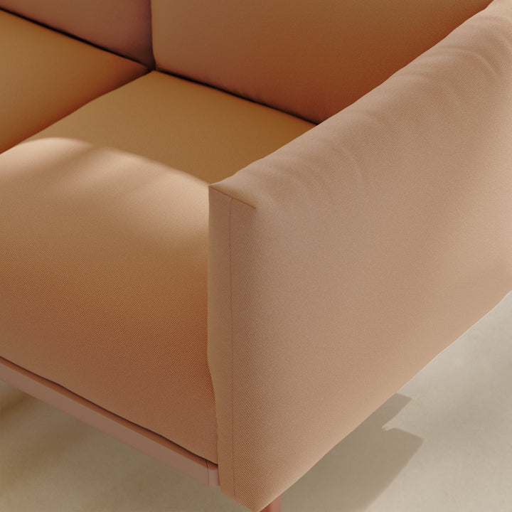 Boma Right Corner 2 Seater Connection by Kettal