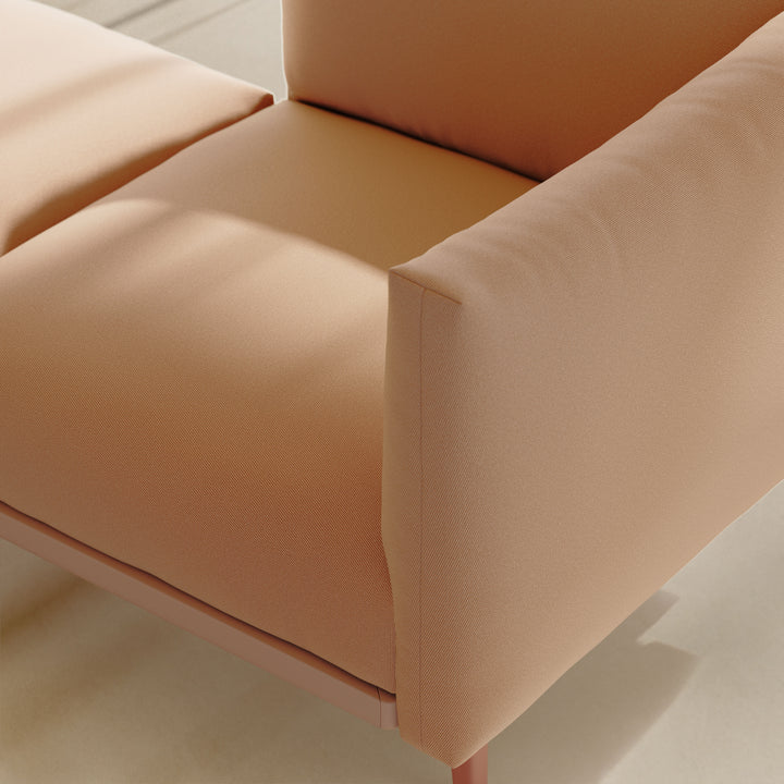 Boma Right Corner 2 Seater Connection Open by Kettal