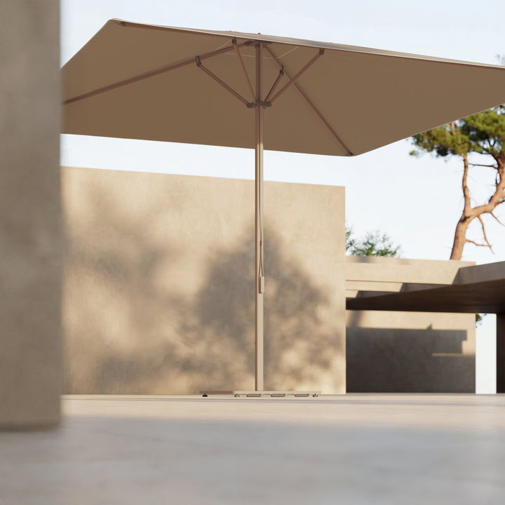 L Meteo Telescopic Parasol 330x330 by Kettal