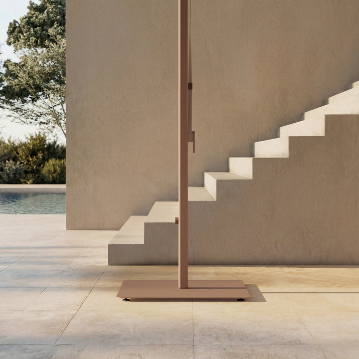 S Meteo Parasol Base Steel by Kettal