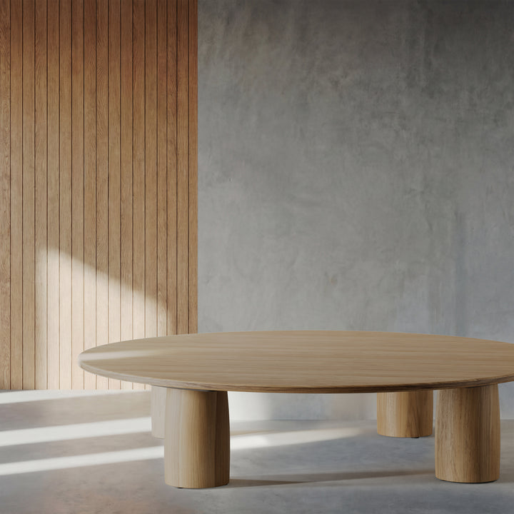 Il Colonnato Centre table Teak 165 by Kettal