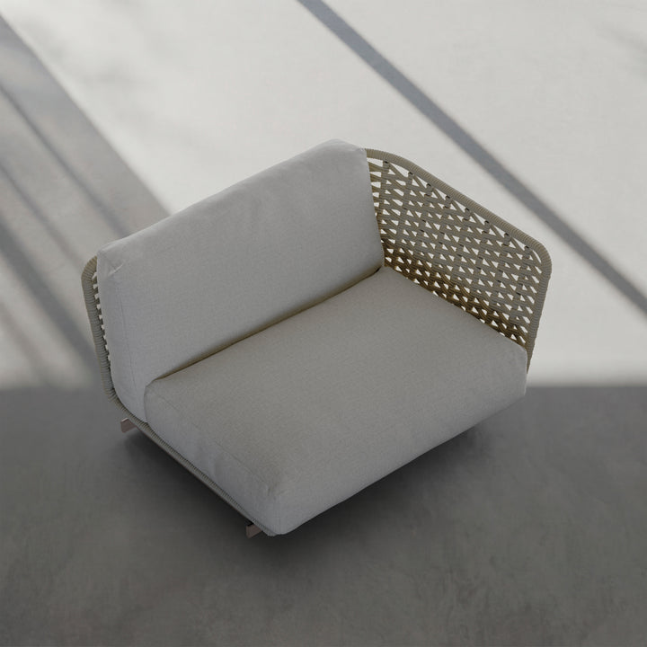Tilos Right Module without Side Cushions by Kettal