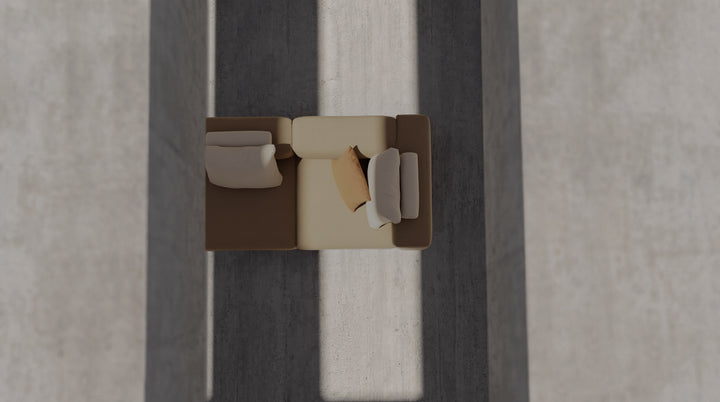 Molo Right Corner 2 Seater by Kettal