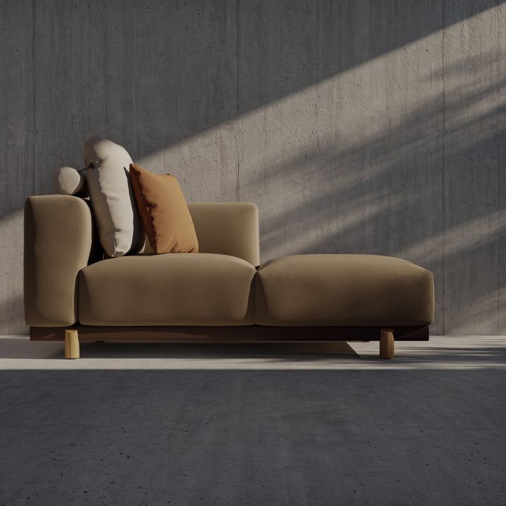 Molo Left Corner 2 Seater Open by Kettal