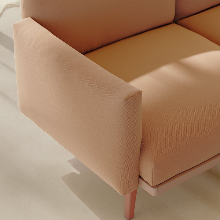 Boma Left Corner 2 Seater Connection by Kettal