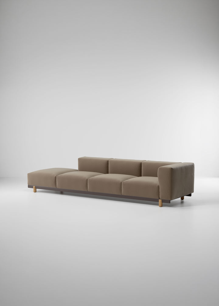 Molo Right Corner 4 Seater Open by Kettal