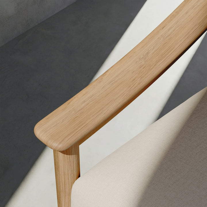 Loden Outdoor Club Armchair Teak by Kettal