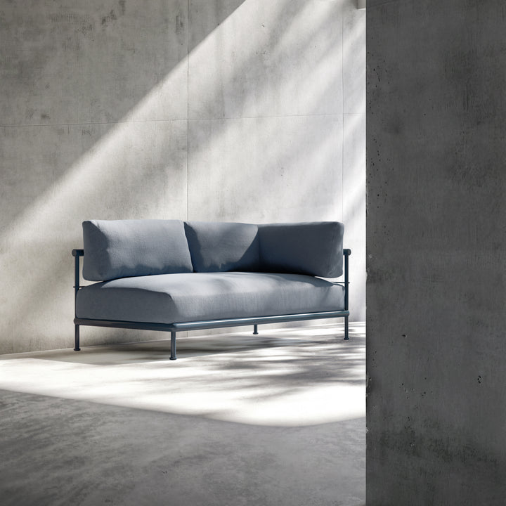Alize Right Corner Module with corner cushion by Kettal