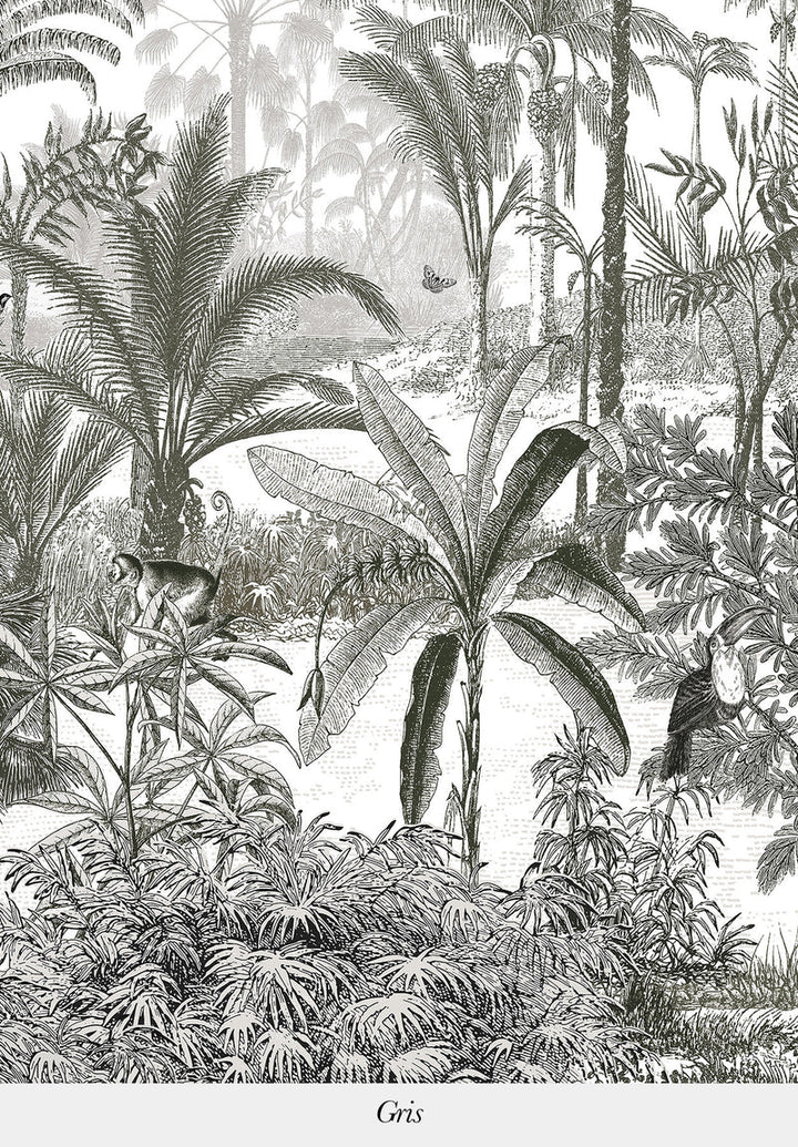 Amazone Bespoke Wallpaper by Isidore Leroy