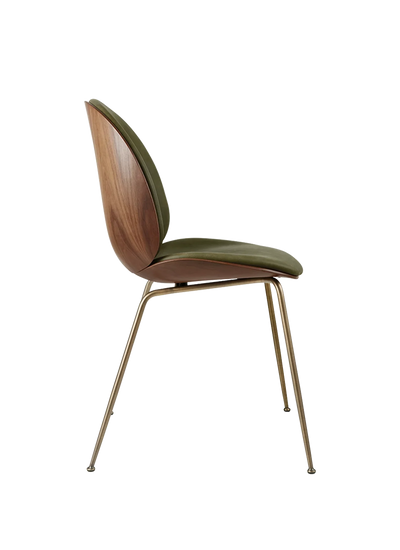 Quick Ship Beetle Dining Chair, 3D Veneer, by Gubi