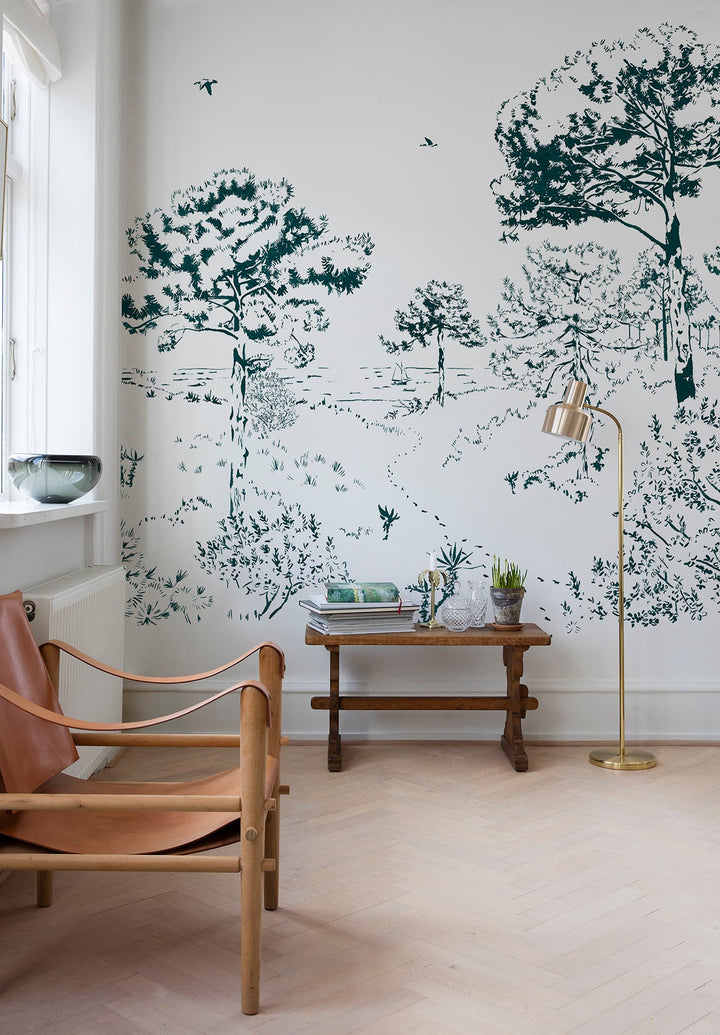 Panorama Bespoke Wallpaper by Isidore Leroy