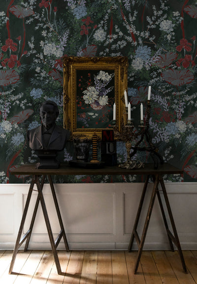 Fleurs D'Interieur Bespoke Wallpaper by Isidore Leroy