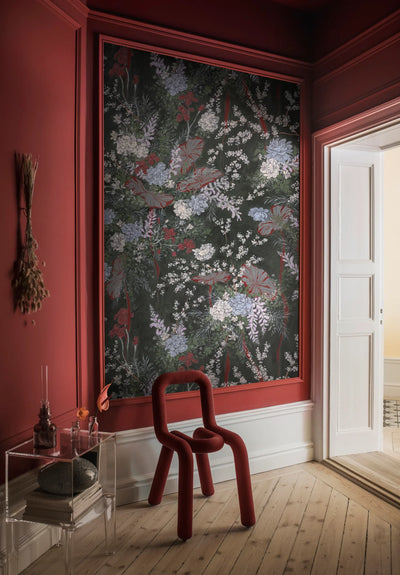Fleurs D'Interieur Bespoke Wallpaper by Isidore Leroy