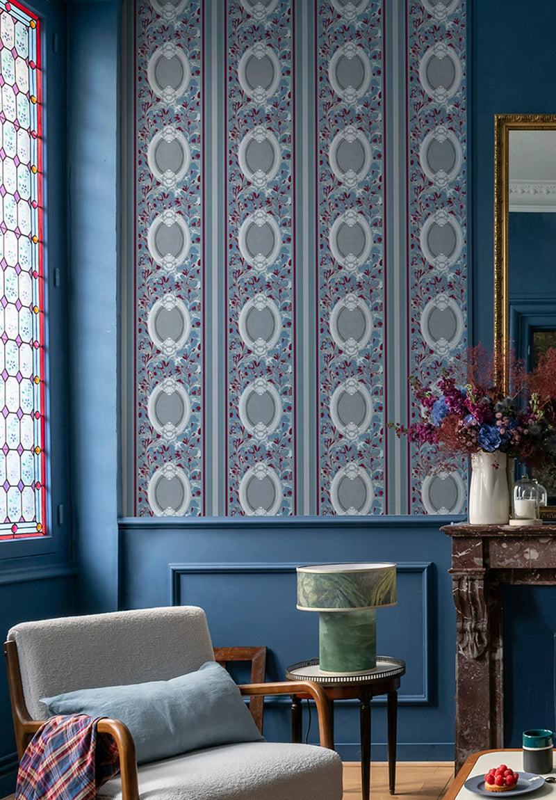 Rayure Coquillage Panle Wallpaper by Isidore Leroy