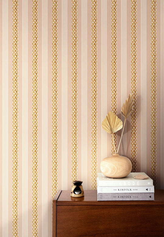 Rayure Adèle Wallpaper by Isidore Leroy