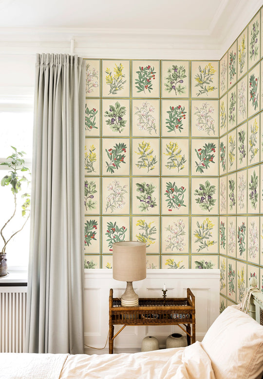 Herbier Wallpaper by Isidore Leroy