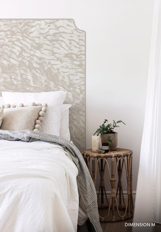 L'Intemporelle Cascade Headboard Wallpaper by Isidore Leroy