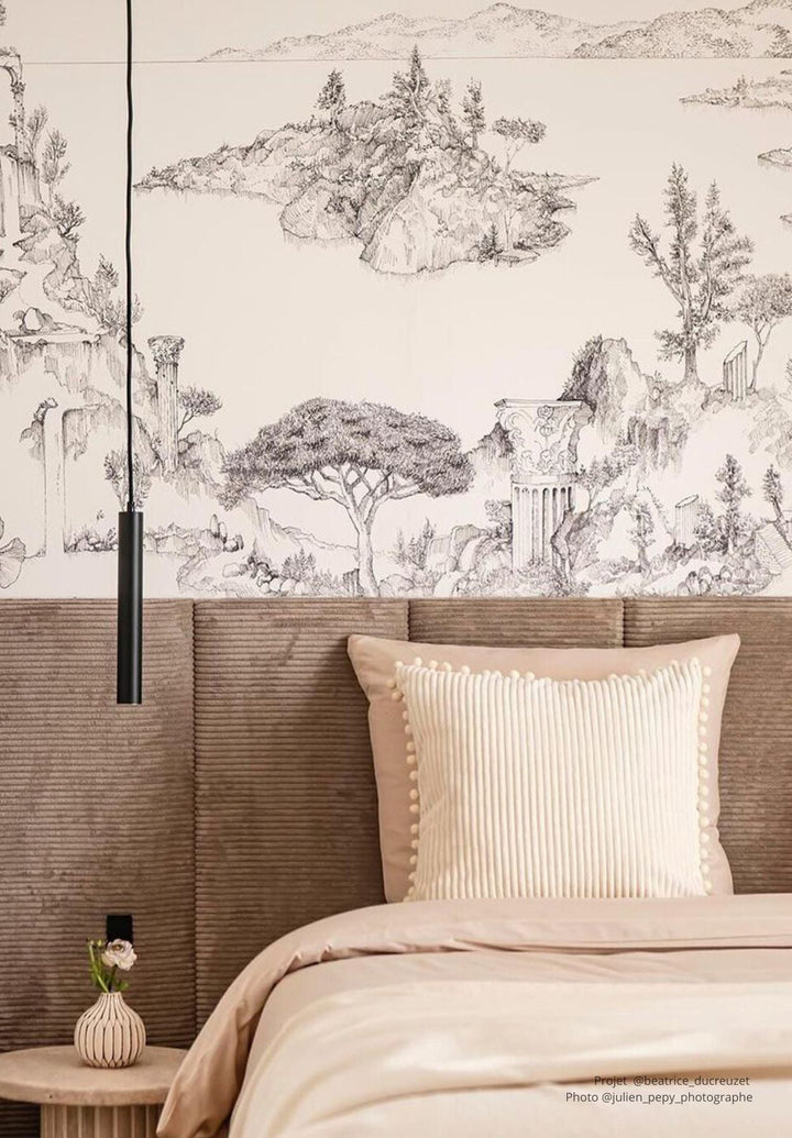 Cité Rêvée Bespoke Wallpaper by Isidore Leroy