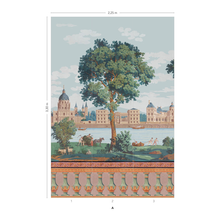 Monuments de Paris Wallpaper by Isidore Leroy