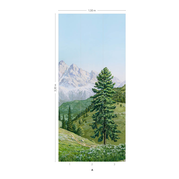 Alpage Wallpaper by Isidore Leroy