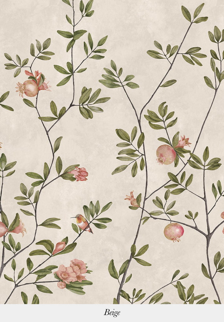 Sous les Grenades Bespoke Wallpaper by Isidore Leroy