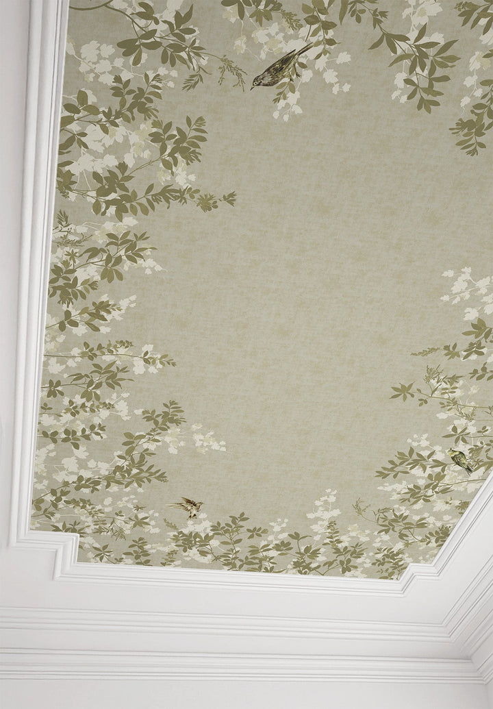 Sous les Chèvrefeuilles Bespoke Wallpaper by Isidore Leroy