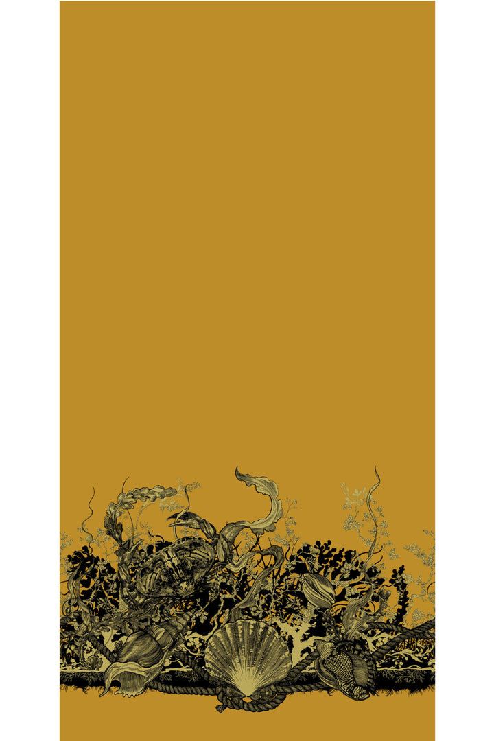 Shell & Crab Velvet Fabric by Timorous Beasties