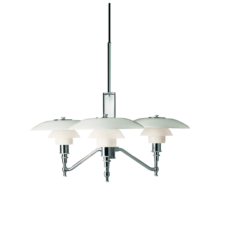 PH 3/2 Academy 3-Branch Chandelier by Louis Poulsen