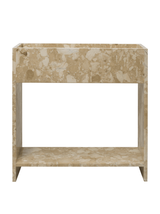 Stone Plant Box With Shelf by Ferm Living