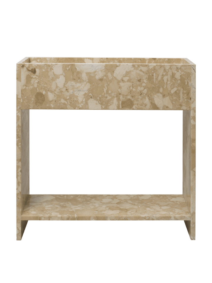 Stone Plant Box With Shelf by Ferm Living