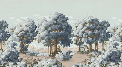 Vendanges Bespoke Wallpaper by Isidore Leroy