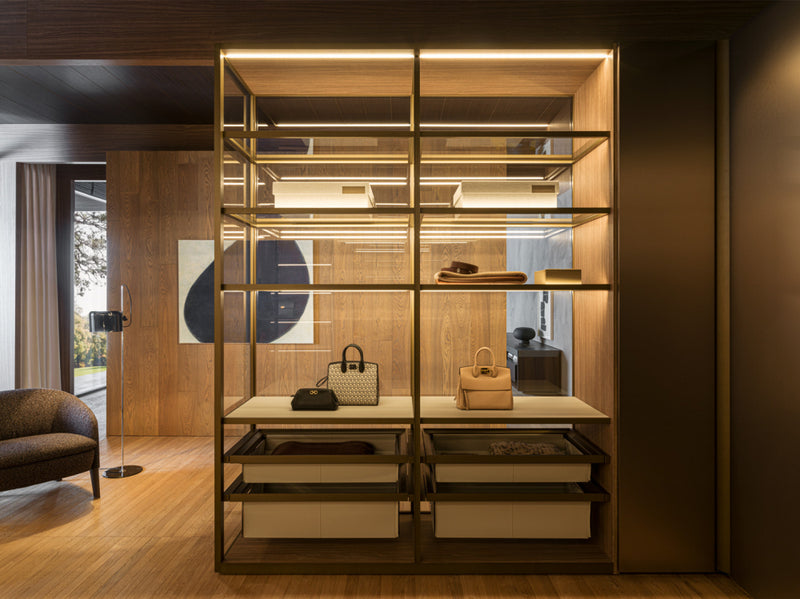 Gliss Master Walk-in Closet by Molteni & C