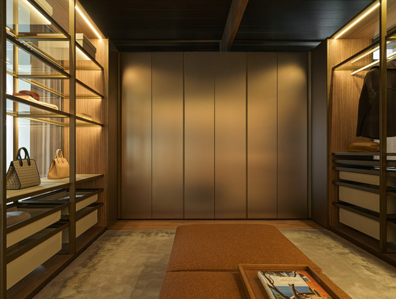 Gliss Master Walk-in Closet by Molteni & C