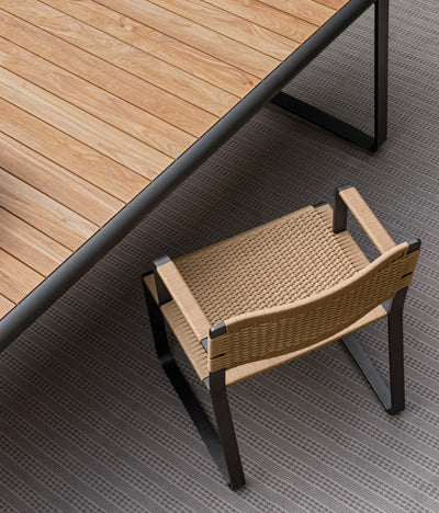 Green Point Outdoor Dining Chair by Molteni & C