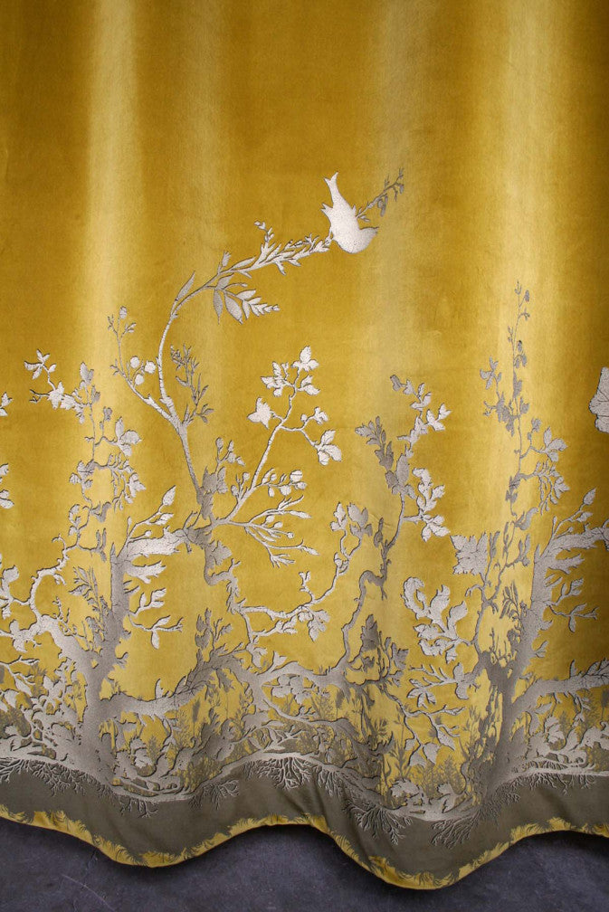 Birdbranch Velvet Panel by Timorous Beasties